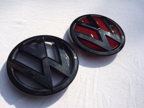 Volkswagen Golf 6 MK6 embleem logo zwart GTI R20