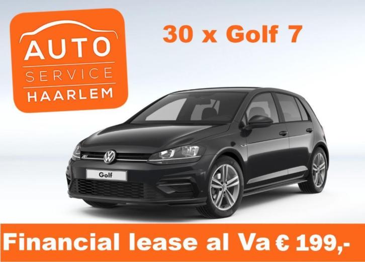 Volkswagen Golf 7 -Jong gebruikt al va  199,- per maand 