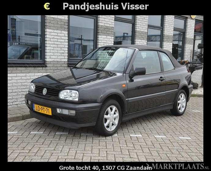 Volkswagen Golf Cabriolet 2.0 Avantgarde