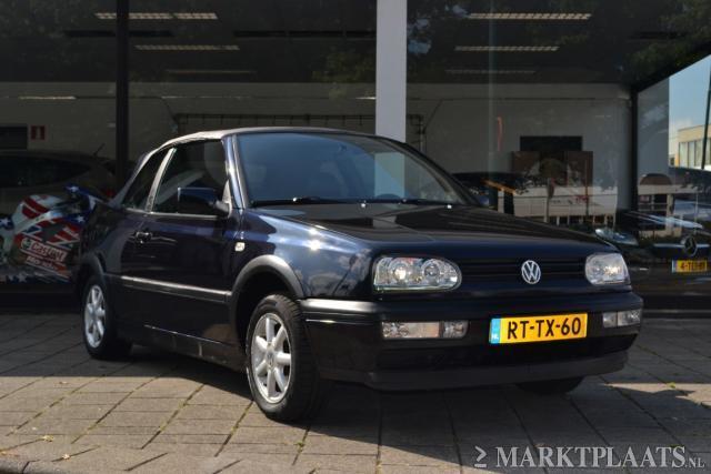 Volkswagen Golf Cabriolet 2.0 Avantgarde Elek.Dak Airbag Leder, Inruil Mog.  