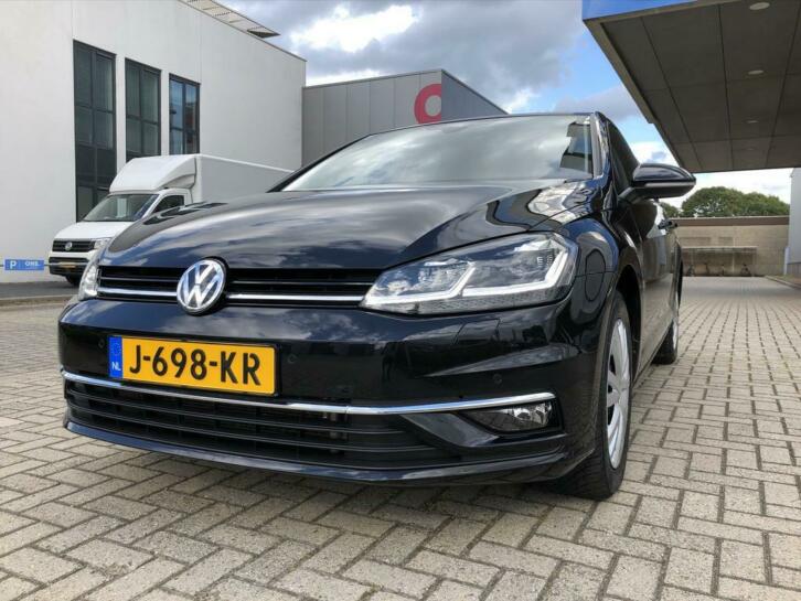 Volkswagen Golf VII 2.0 TDI 150pk BMT 5D 2018 Zwart VIRTUAL