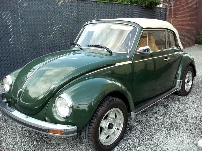 Volkswagen Kever cabriolet 1303 uit 1974