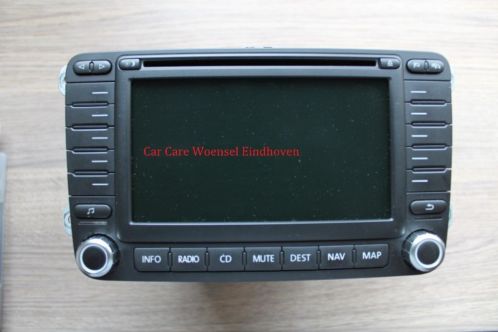 Volkswagen MFD2 DVD navigatiesysteem zwarte toetsen