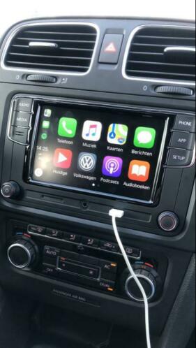 Volkswagen navigatie Apple Carplay voor Golf - Polo RCD 330