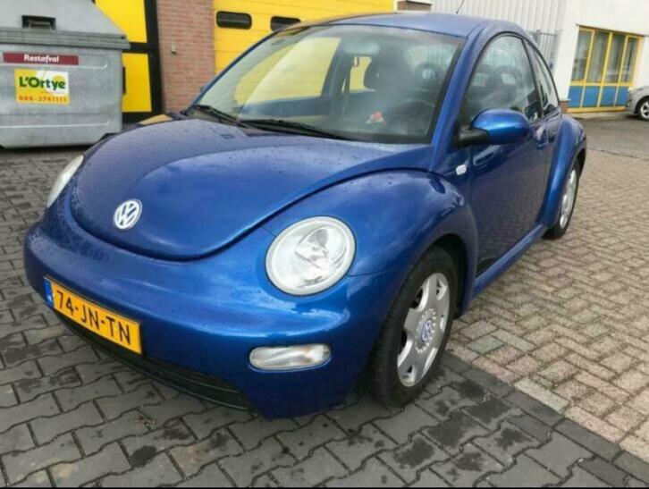 Volkswagen NEW Beetle Highline 2.0 85KW AUT 2002 Blauw