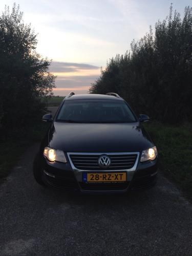 Volkswagen Passat Highline Business groot navigatie. 