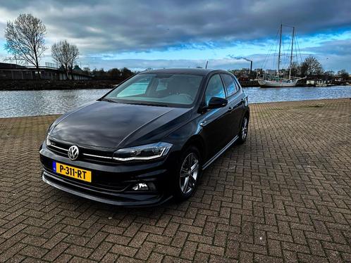 Volkswagen Polo 1.0 TSI 115pk 7-DSG 2018 Zwart-2x R-Line