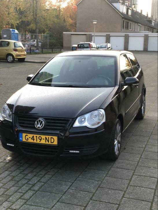 Volkswagen Polo 1.2 40KW 2007 Zwart APK 2021 Airco