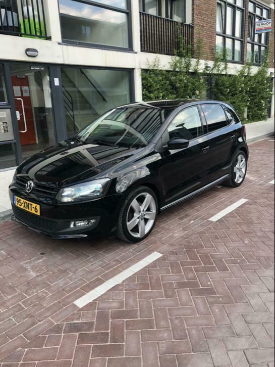 Volkswagen Polo 1.2 TDI 55KW BM 2012 Zwart