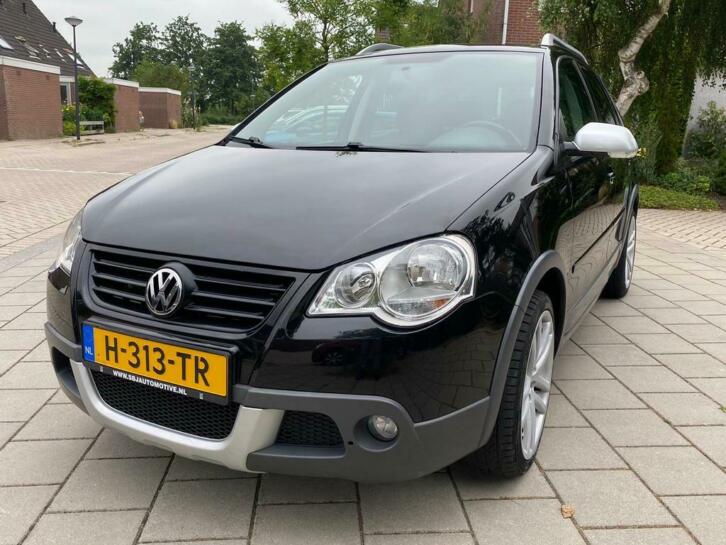 Volkswagen Polo 1.4 16V 59KW Cross 2009 Zwart