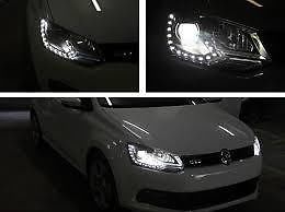 Volkswagen Polo 6R xenon koplampen met LED orgineel VW R GTI