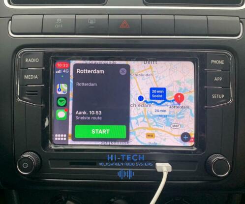 Volkswagen RCD330 Apple Carplay Android Auto Navigatie