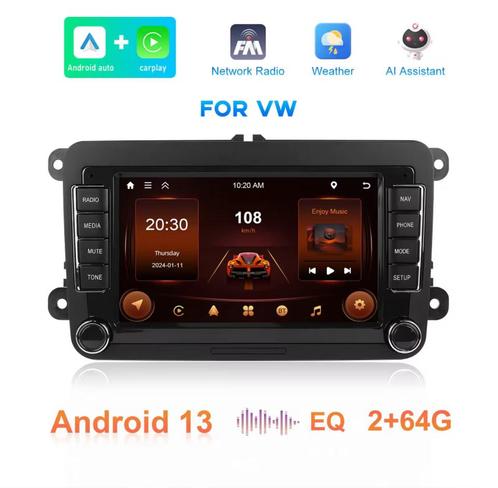 Volkswagen RNS CarPlay Android auto Bluetooth USB Golf Polo