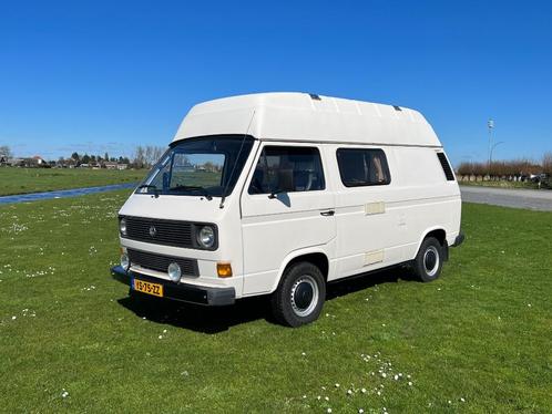 Volkswagen T3 Kampeerauto  camper 1986 Wit  9450,-