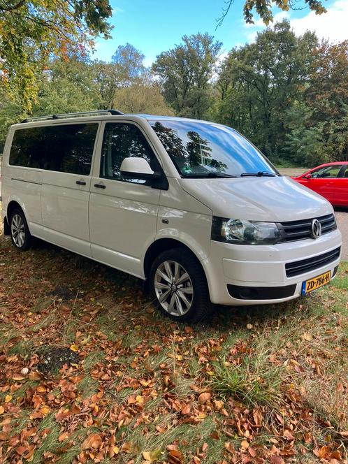 Volkswagen T5 GP L2 , 5.30 mtr lang , benzine  geel kenteken