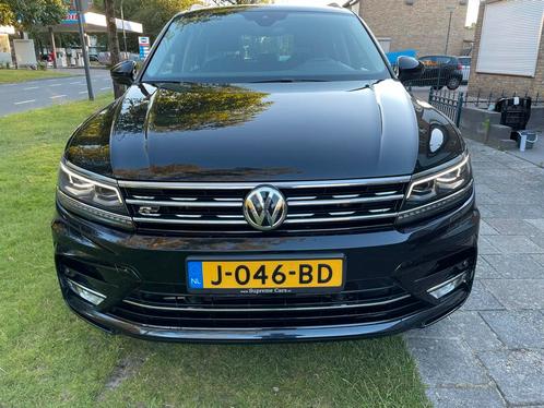 Volkswagen Tiguan 2.0 TDI Rline190 pk 4MOTION DSG 2017 Zwart