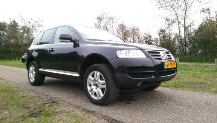 Volkswagen Touareg 3.2 V6 177KW 4MOTION AUT 2004 Zwart