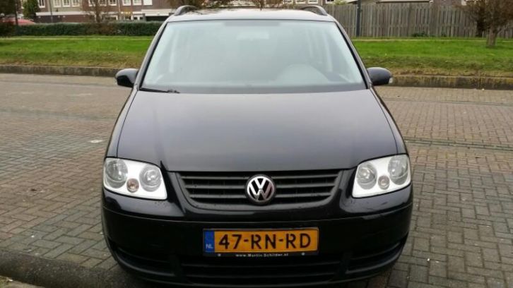 Volkswagen Touran 1.9 TDI 77KW 2005 Zwart