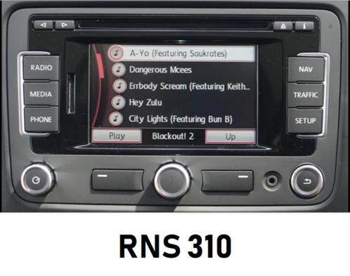 Volkswagen VW Skoda RNS 310 AMUNDSEN Navigatie Update SD