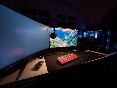 Volledige high-end gamingediting setup