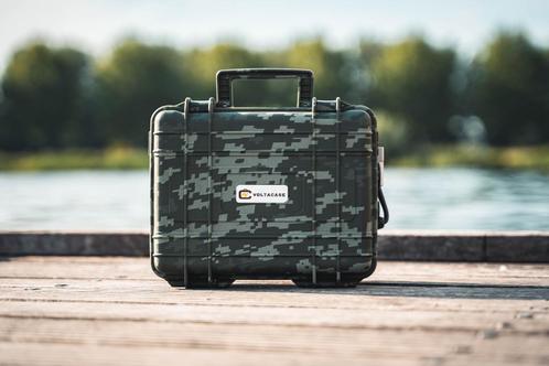 Voltacase Outdoorcase 105Ah (LiFePO4) Camo amp Zwart oplader