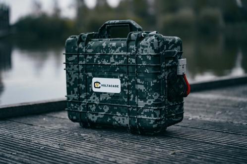 Voltacase Outdoorcase 280Ah (LiFePO4) Camo amp Zwart  Oplader