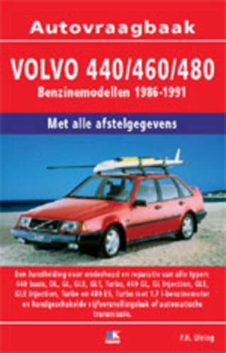 Volvo 440 460 480 1988-1991 Benzine Vraagbaak handleiding