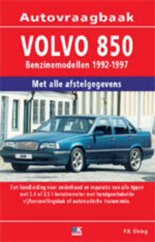 Volvo 850 1992-1997 Benzine Vraagbaak handleiding