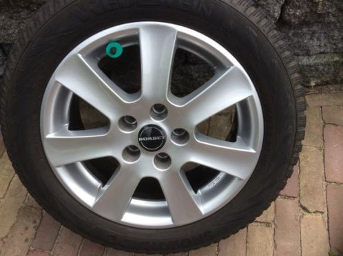 Volvo c30  v50 winterbandenset z.g.a.n. borbet velg