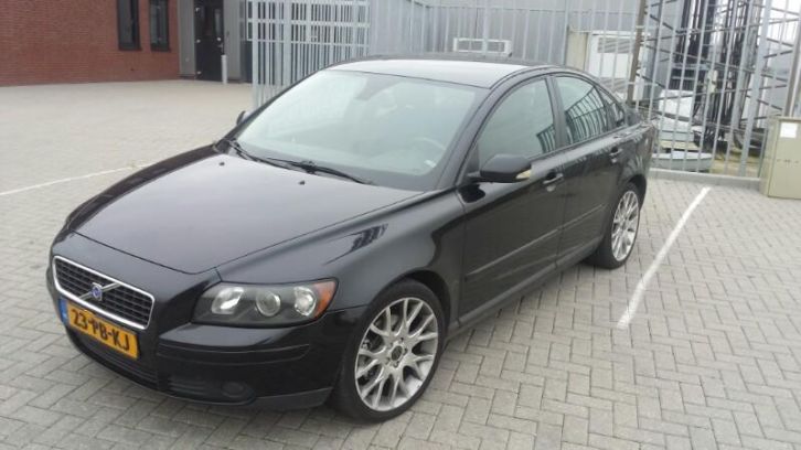 Volvo S40 2.0 D 2004 Zwart SPORT originele navigatie
