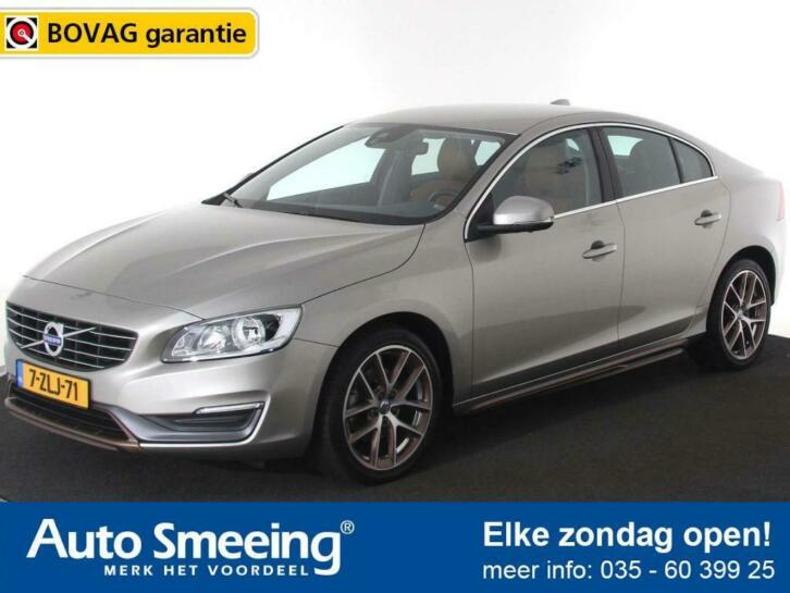 Volvo S60 1.6 T4 Momentum Leder Navigatie Trekhaak