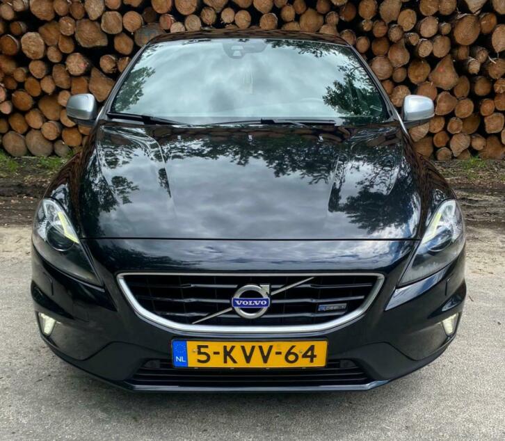 Volvo V40 1.6 D2 R-design 2013 Zwart