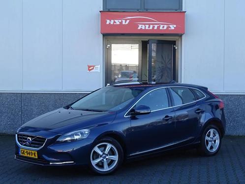 Volvo V40 1.6 D2 Summum navi LEER 2015 Zwart