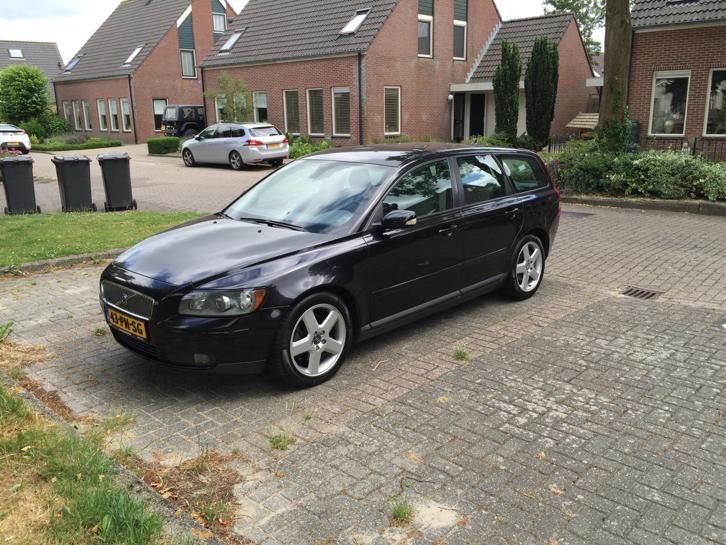 Volvo V50 2.0 D Airco, Alarm, Telefoon, Zwart Metallic