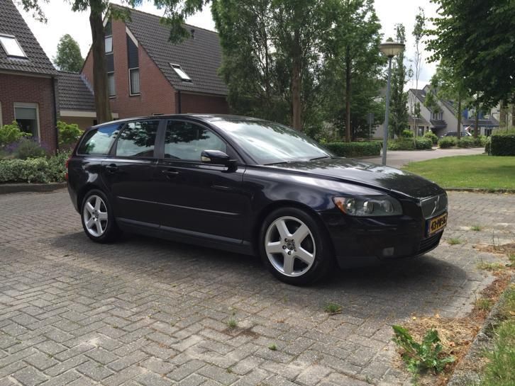 Volvo V50 2.0 D Airco, Alarm, Telefoon, Zwart Metallic