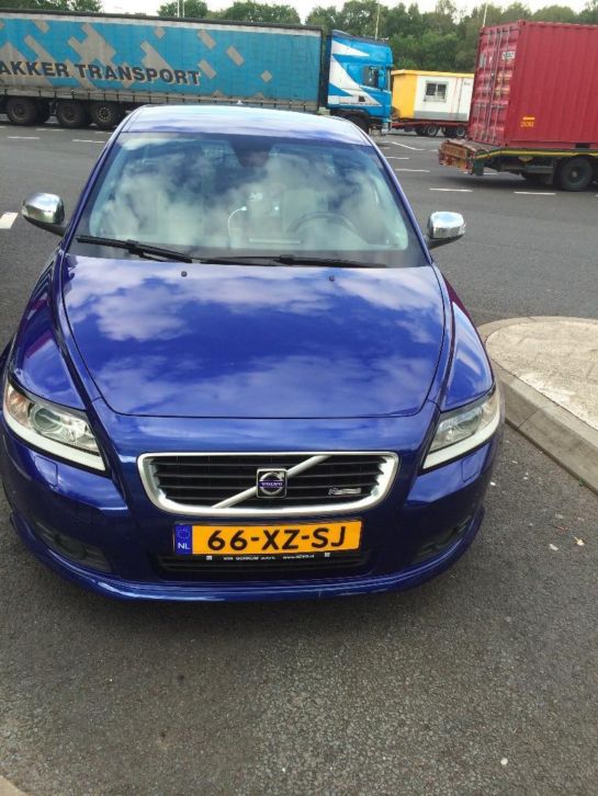 Volvo V50 2.4 D5 Geartronic 2007 Blauw