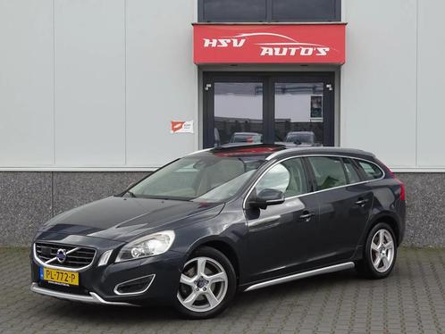 Volvo V60 1.6 DRIVe Summum Navi LEER 2012 Zwart