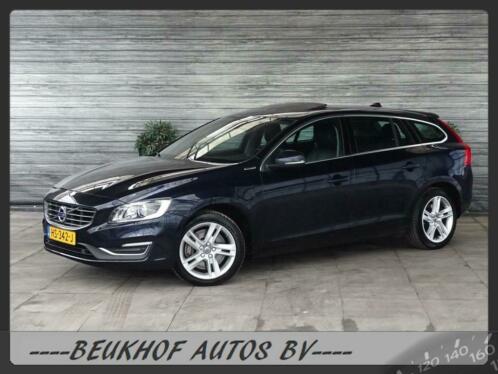 Volvo V60 2.4 D6 Twin Engine R-Design Leer Trekhaak Dak Navi