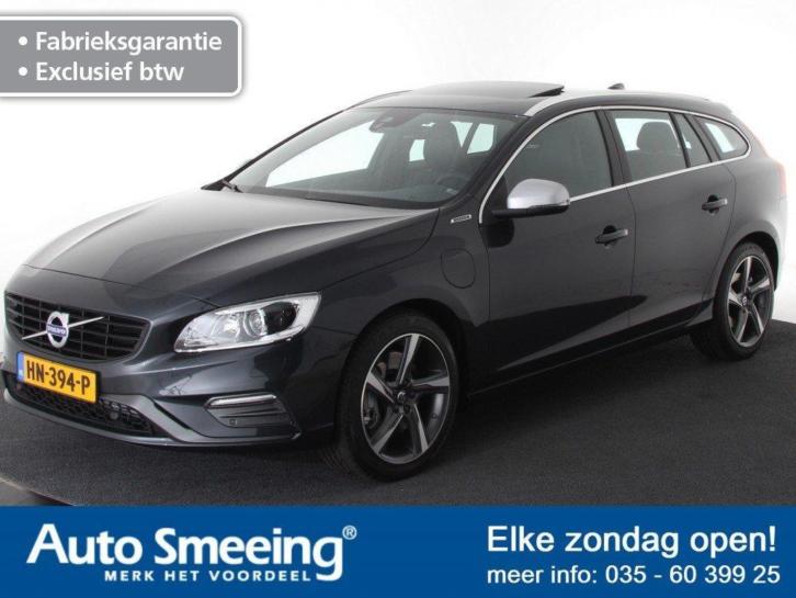 Volvo V60 D6 Twin Engine R-Design Leder Schuifdak Navigatie