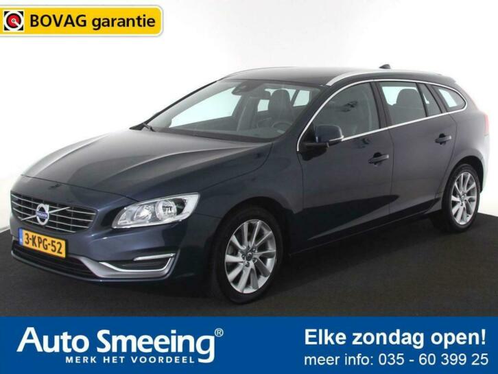 Volvo V60 T4 180PK Summum 1e Eigenaar Leder Navigatie