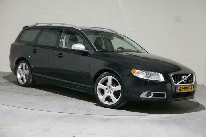 Volvo V70 2.0T R-Edition, Zwart Autom. 2e Eig Dealer oh Boek