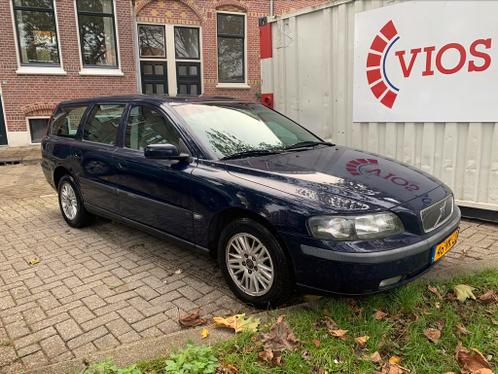 Volvo V70 2.4 170PK 2003 Blauw 347680 km, APK tot juli 2023