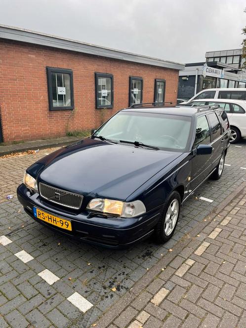 Volvo V70 2.5 AUT 1997 Blauw metelic zwart leder int