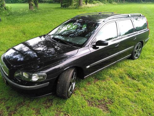 Volvo V70 2.5 T COMBI AUT 2004 Zwart LPG Leer Mooi Airco