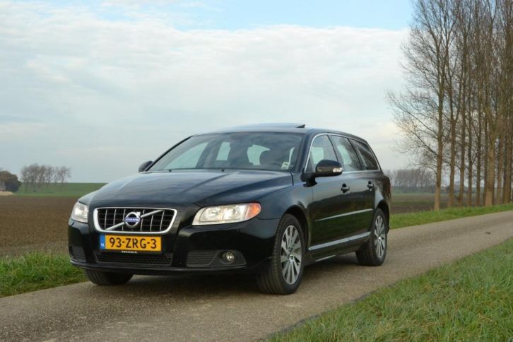 Volvo V70 D5 205pk 2010 Zwart full options