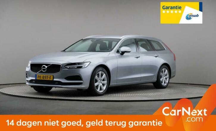 Volvo V90 2.0 D3 Momentum, Leder, LED, Navigatie (bj 2017)