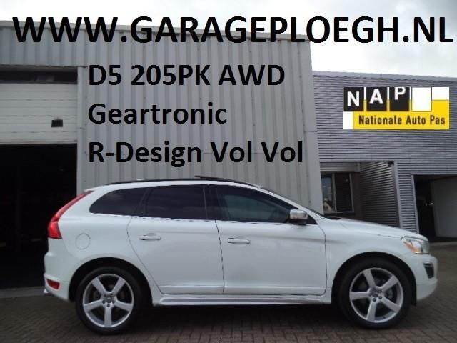 Volvo XC60 2.4 D5 205PK AWD Geartr R Design Pano.dak vol opt