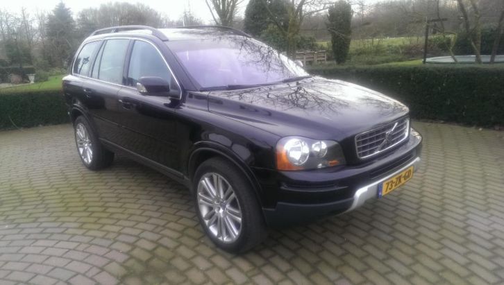 Volvo XC90 2.4 D5 Geartronic 2007 Zwart 7 Persoons