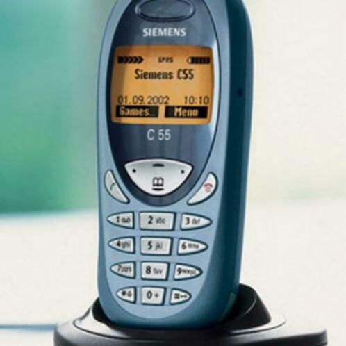 VOOR liefhebbers Siemens mobiele telefoon C55 Vintage