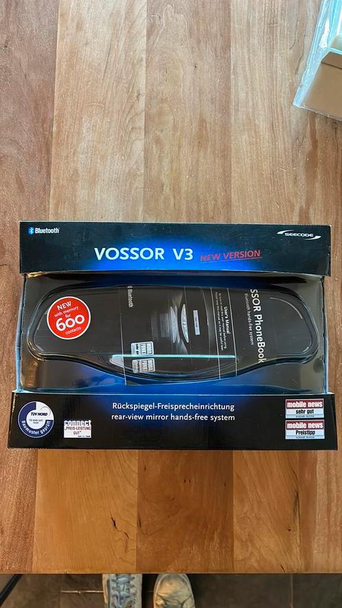 Vossor V3 hands-free system Bluetooth carkit NIEUW